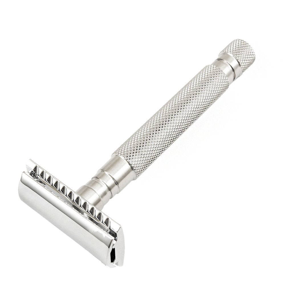 Stainless Steel Safety Razor Closed Comb