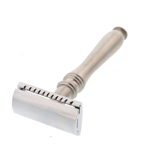 Bambaw Handle DE Razor – Chrome & Satin Finish Safety Razor