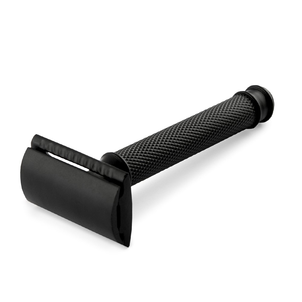 Matte Black Double Edge Safety Razor