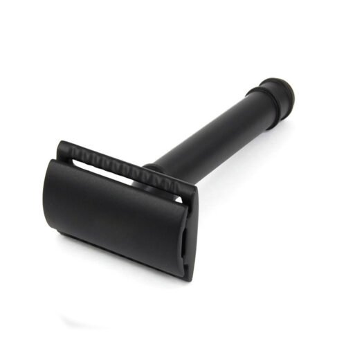 Plain Double Edge Safety Razor Matte Black