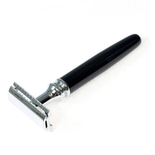 Silver Rocket Handle Safety Razor