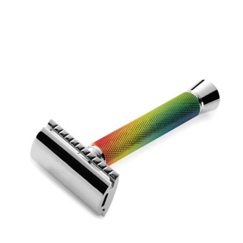 Alternative view of Premium Double Edge Shaving Razor – Classic Stainless Steel Wet Shaving Razor