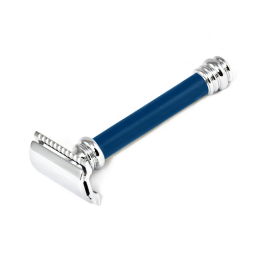 Alternative view of Long Handle Double Edge Shaving Razor – Precision Stainless Steel Safety Razor