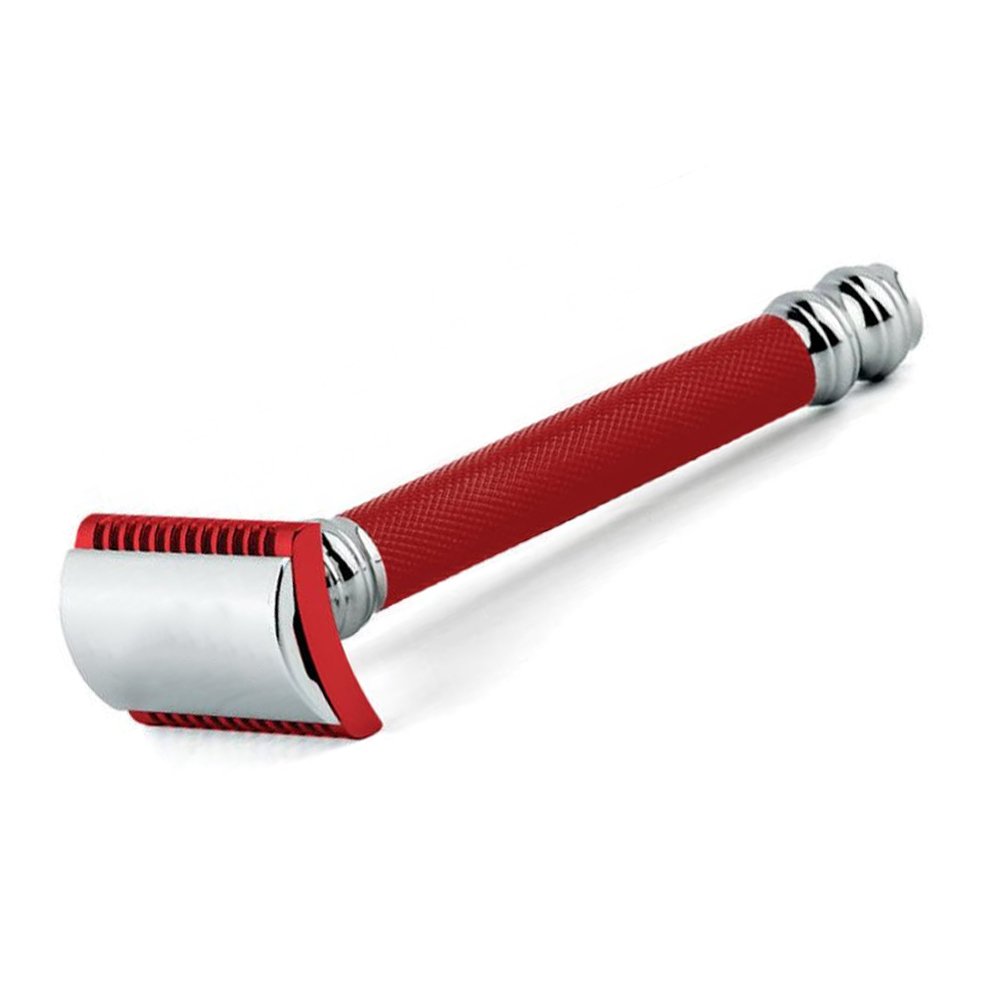 Premium Double Edge Safety Razor with Open Comb
