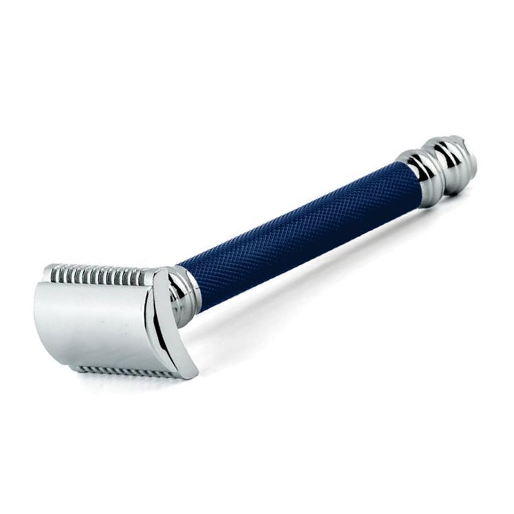 Premium Double Edge Safety Razor with Open Comb