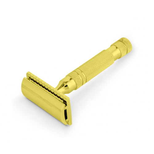 Alternative view of Rock Double Edge Safety Razor – Precision Stainless Steel Wet Shaving Razor