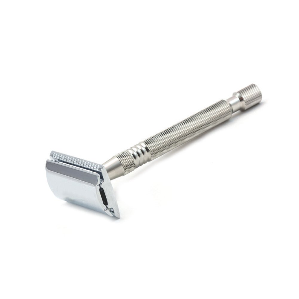 Lightweight Long Handle Double Edge Safety Razor - Image 3