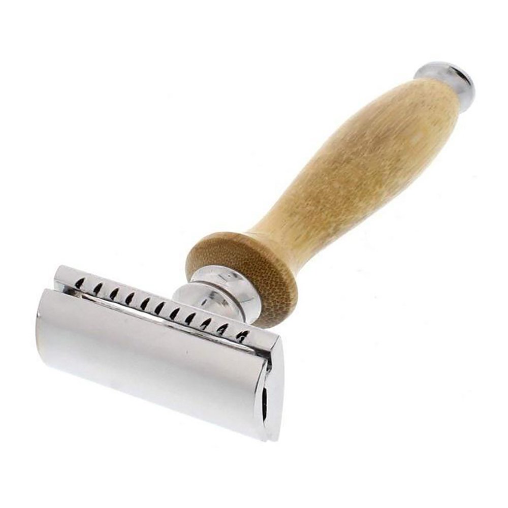 Eco-Friendly Nature Wooden Handle Double Edge Safety Razor