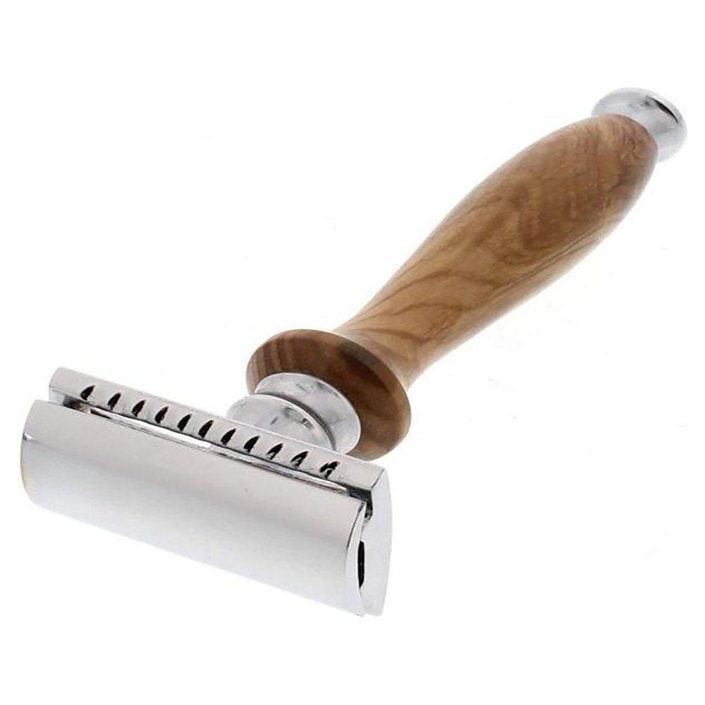 Eco-Friendly Nature Wooden Handle Double Edge Safety Razor - Image 3