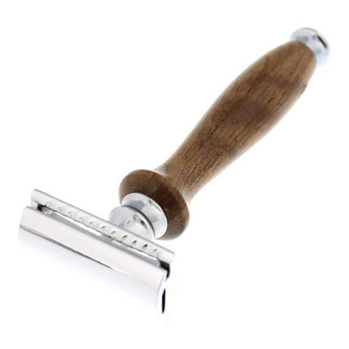 Eco-Friendly Nature Wooden Handle Double Edge Safety Razor