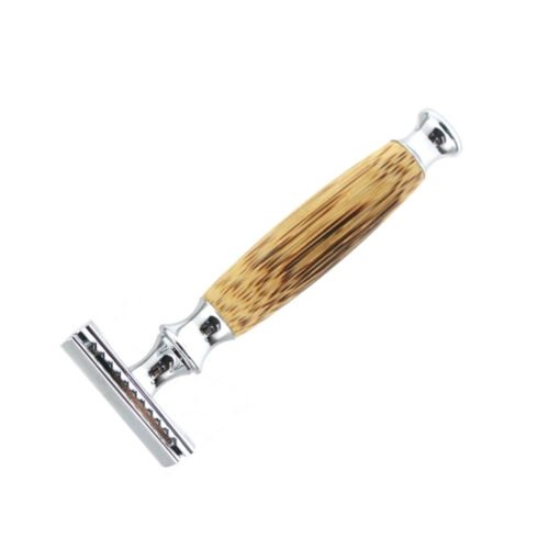Reusable Bamboo Double Edge Safety Razor
