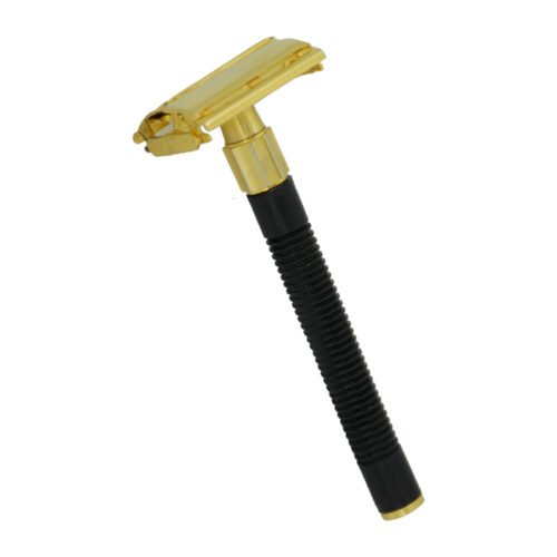 Gold & Black Butterfly Safety Razor
