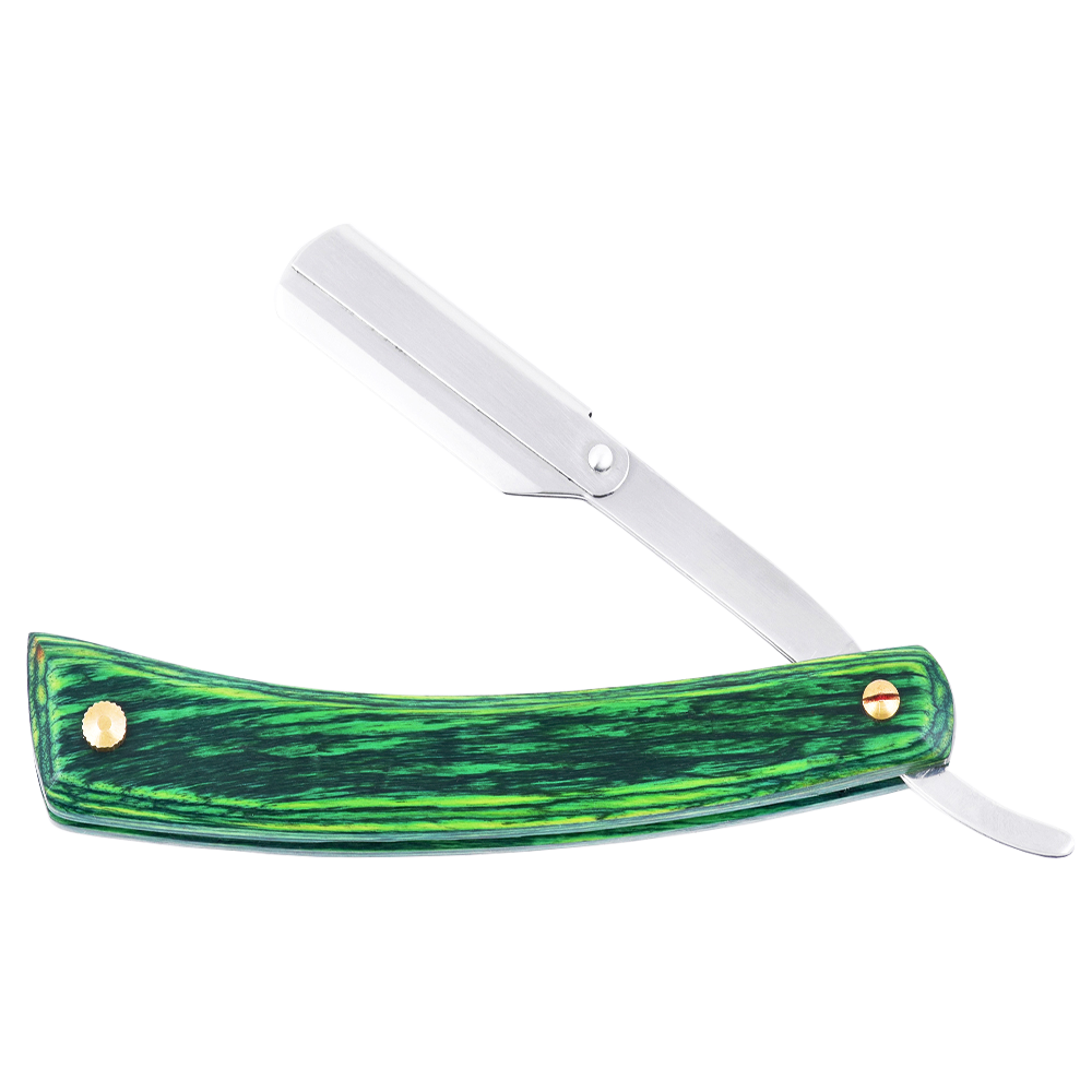 Premium Wood Handle Straight Razor with Replaceable Blade - Image 6