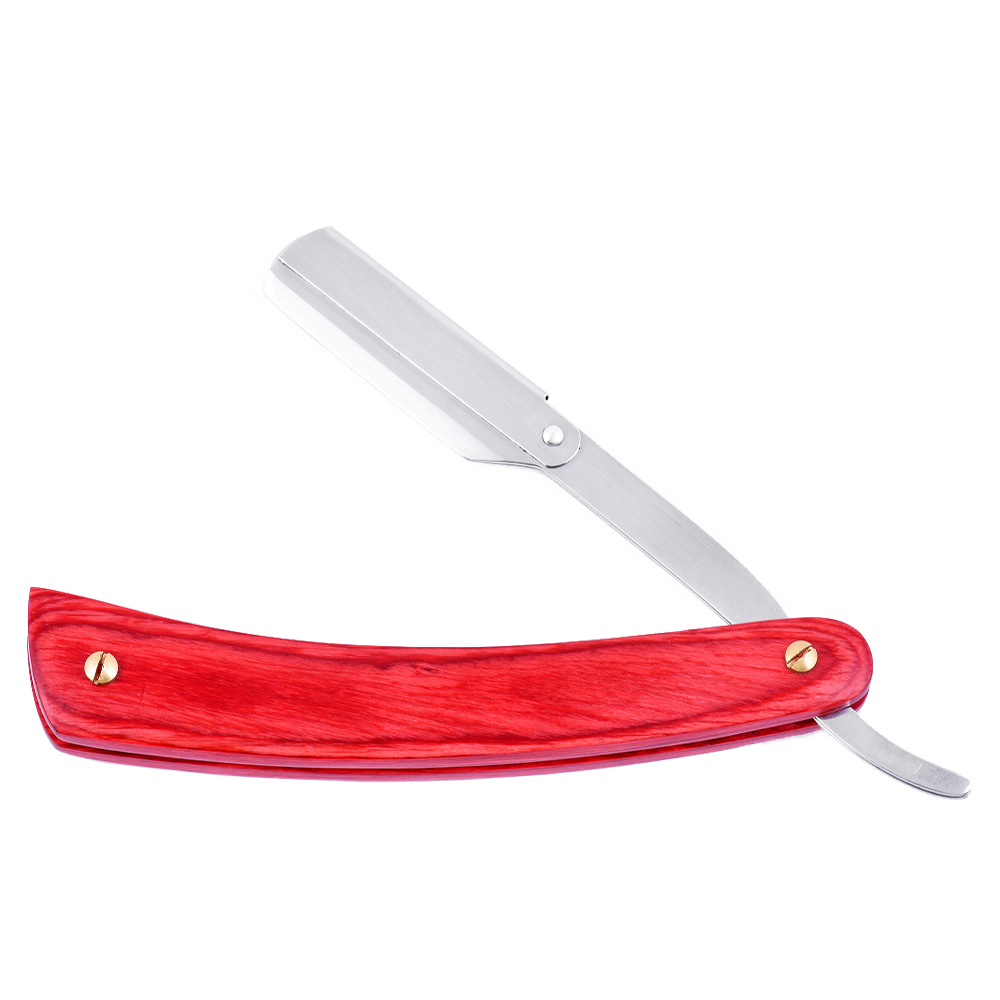 Premium Wood Handle Straight Razor with Replaceable Blade - Image 7