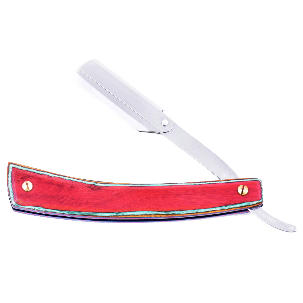Premium Wood Handle Straight Razor with Replaceable Blade - Image 8