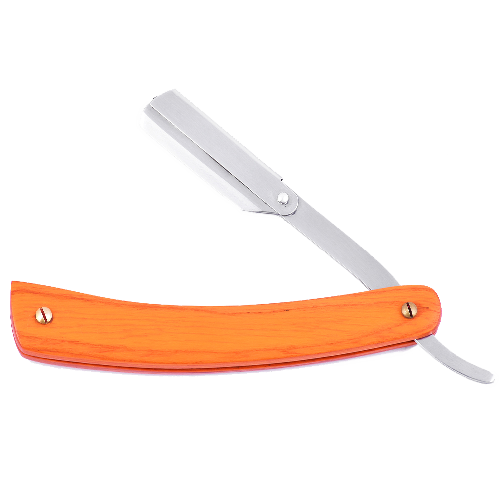 Premium Wood Handle Straight Razor with Replaceable Blade - Image 9