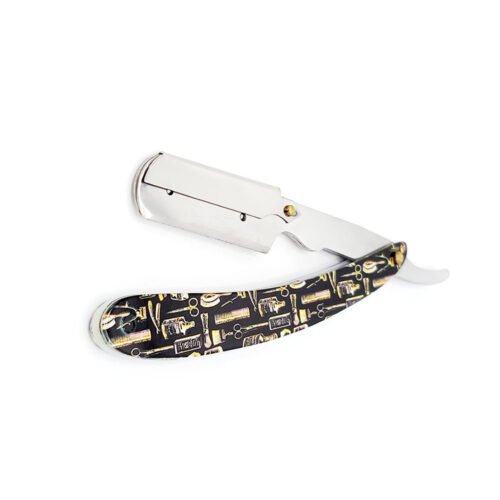 Professional Paper Coated Straight Shaving Razor for Barbers