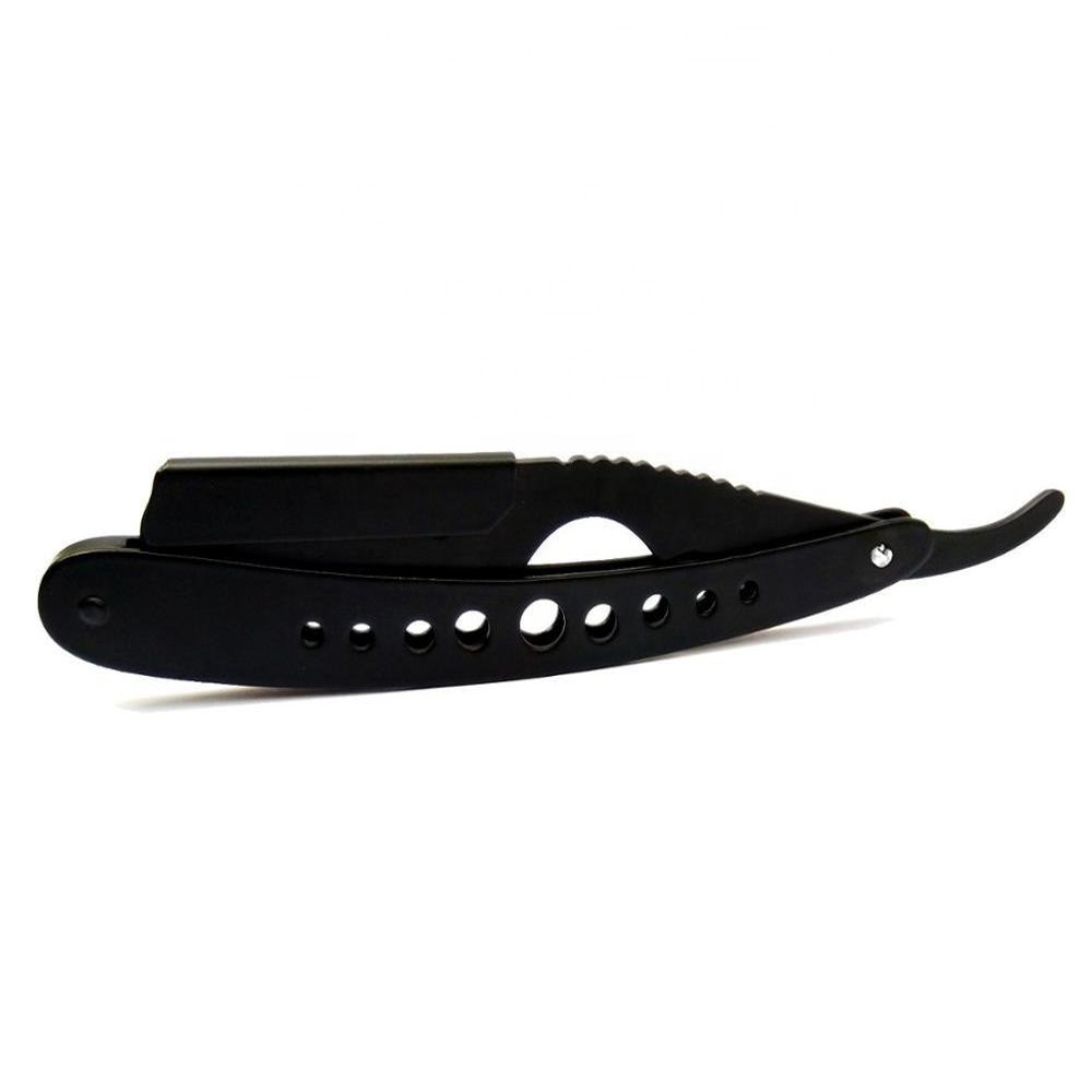 Professional Black Coated Straight Razor