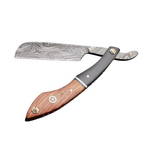 Damascus Throat Cut Razor
