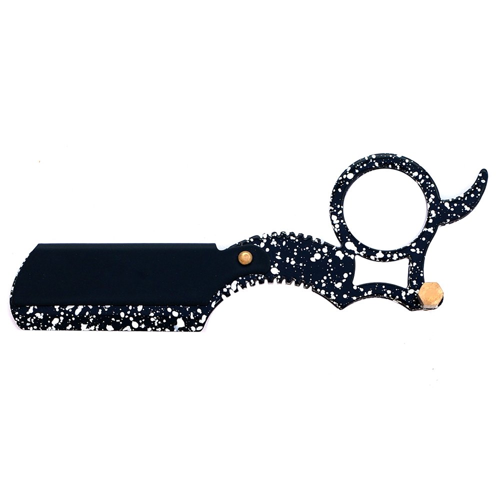 Gray Paper Coated Finger Razor for Precision Grooming