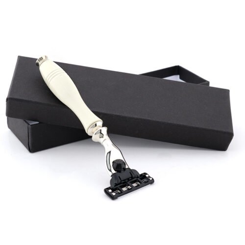 Fusion Cartridge Genuine Horn Handle Shaving Razor
