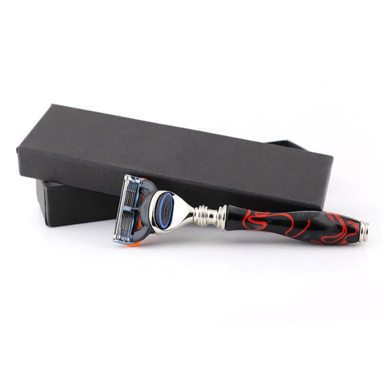 Black Fusion Cartridge Shaving Razor