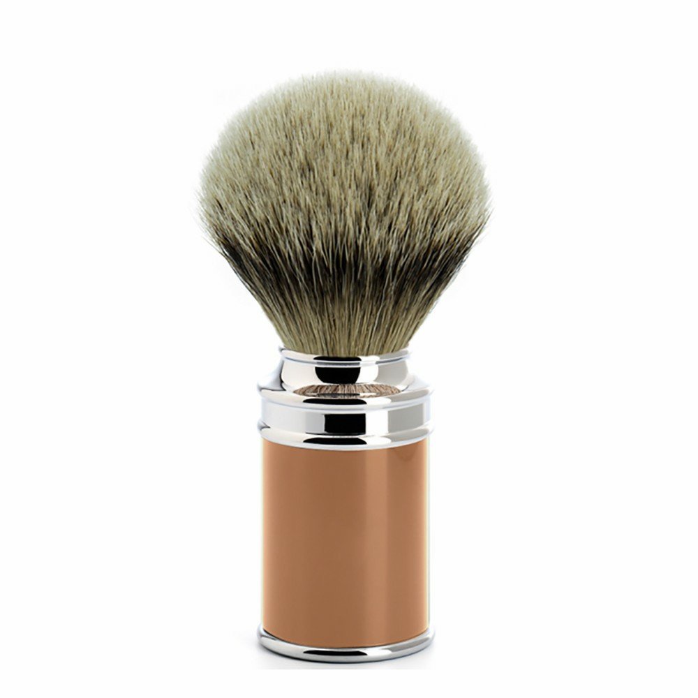 Stainless Shaving Brush in Different Colors - Image 3