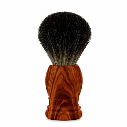 Aluminium Shaving Brush with Wooden
