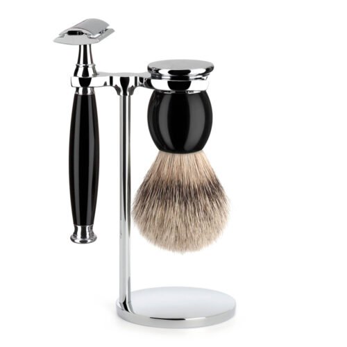 Vintage Safety Razor & Grooming Kit