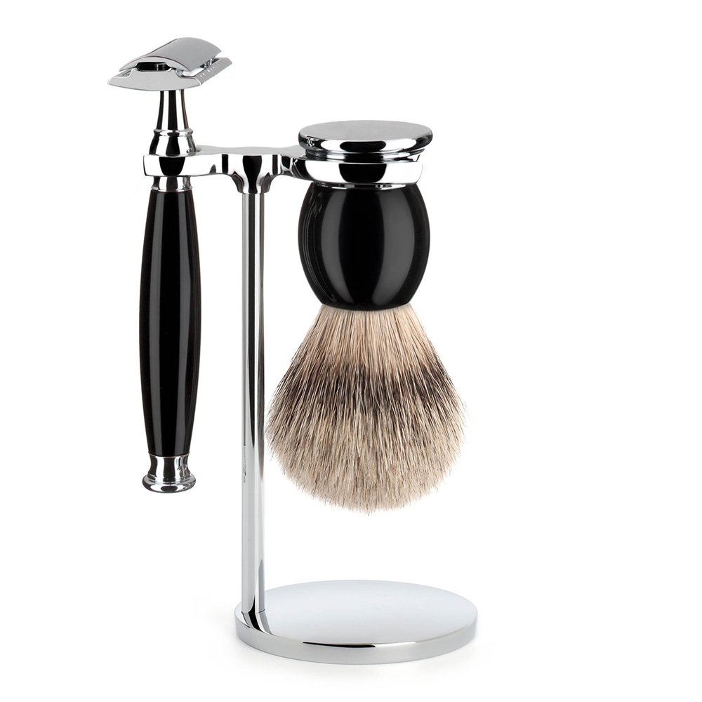 Vintage Safety Razor & Grooming Kit