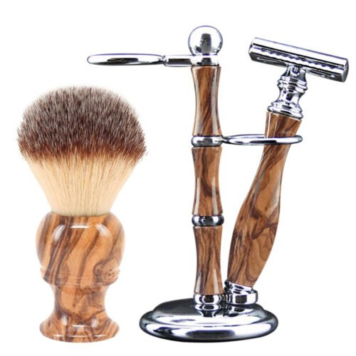 Wooden Design Shaving Sets
