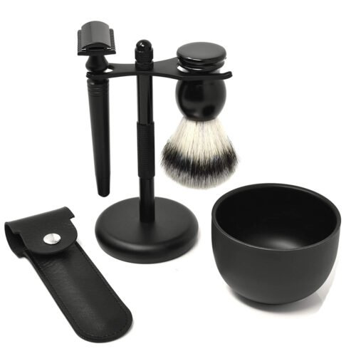 Shave Brush and Bowl Set – Traditional Wet Shaving Bowl & Brush Kit