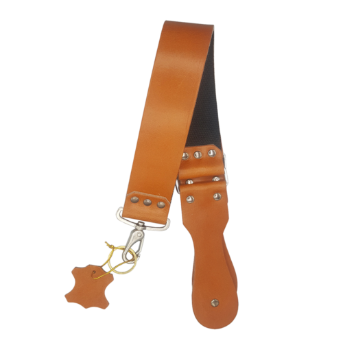 Leather Strop Straight Razor Sharpener – Professional Shaving Strop for Barbers & Grooming