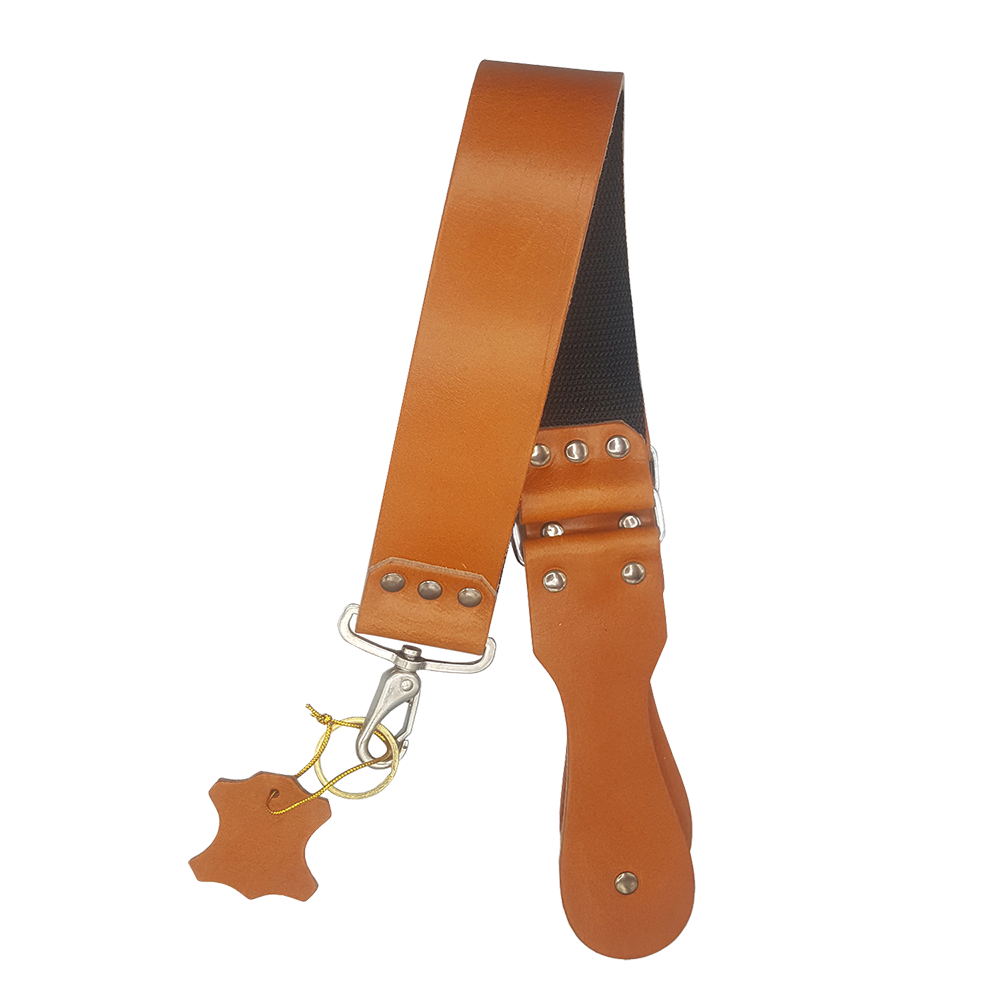 Leather Strop Straight Razor Sharpener – Professional Shaving Strop for Barbers & Grooming