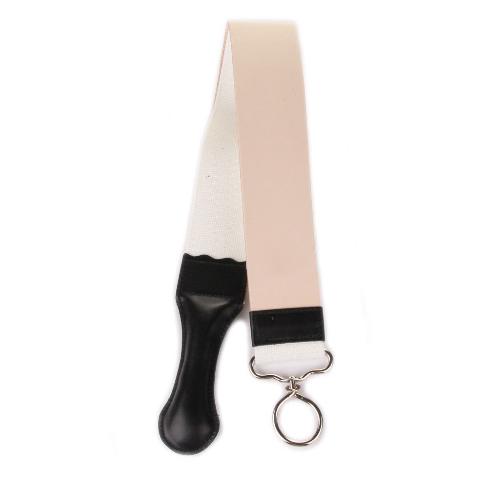Economical Razor Strop for Throat Cut Razors – Durable Leather Sharpening Strop