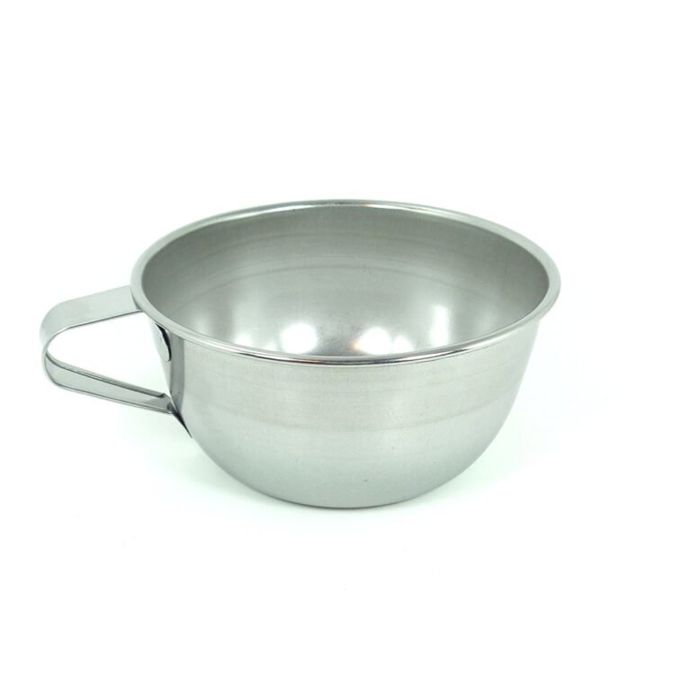 Shaving Mug for Wet Shave with Handle – Traditional Shaving Bowl for Rich Lather