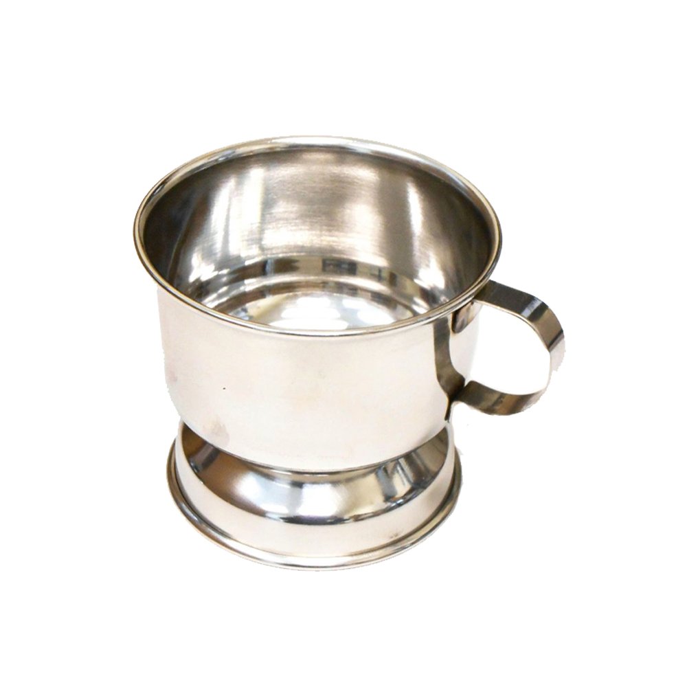 Stainless Steel Wet Shaving Mug for Traditional Shaving