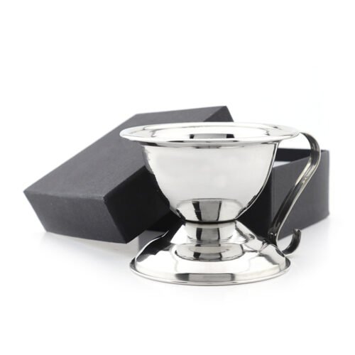 Stylish Stainless Steel Shaving Mug