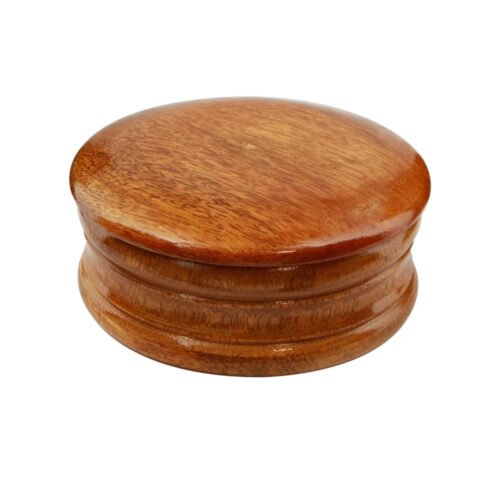 Stylo Wood Shaving Bowl with Lid – Wooden Shaving Soap Bowl for Men