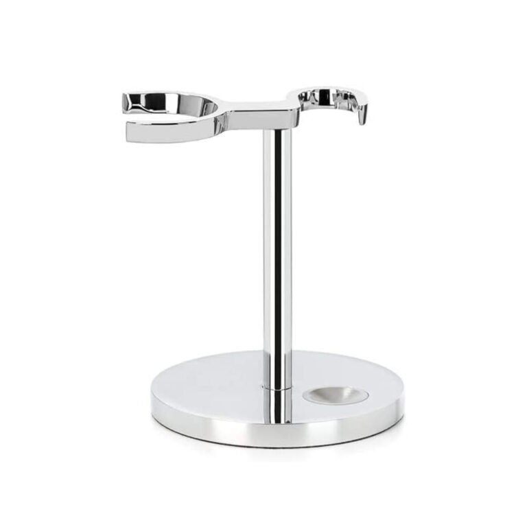 Universal Razor & Shaving Brush Stand – Premium Bathroom Organizer & Drying Holder