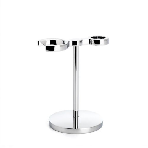 Premium Stainless Steel Razor & Brush Holder – Durable Shaving Stand
