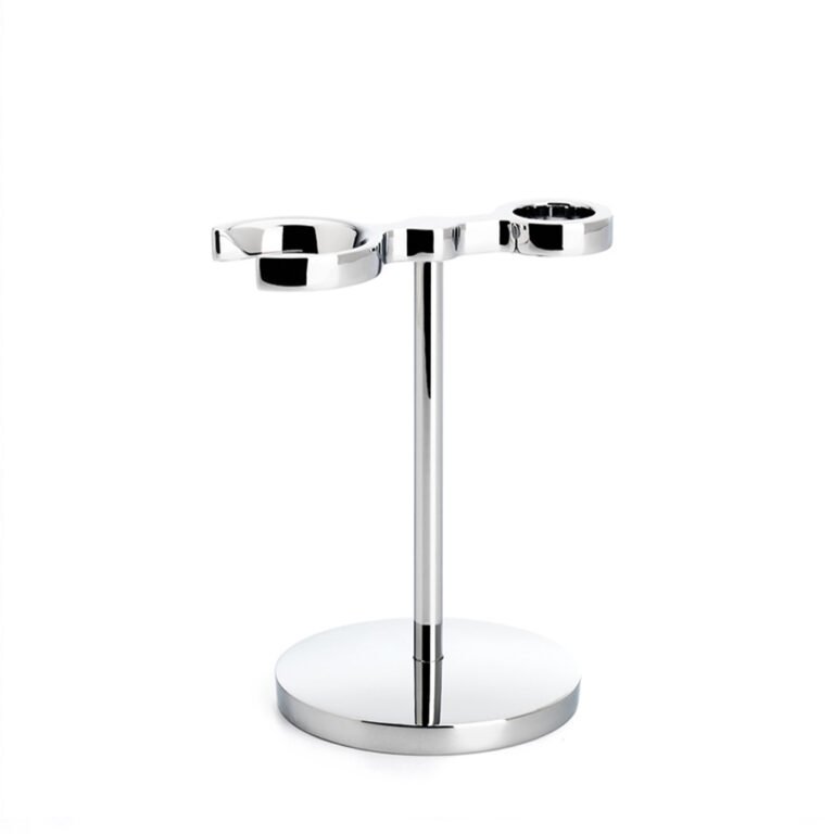Premium Stainless Steel Razor & Brush Holder – Durable Shaving Stand