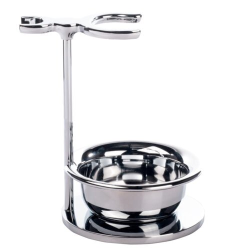 3 Piece Shaving Stand With Bowl – Classic Men’s Wet Shaving Set