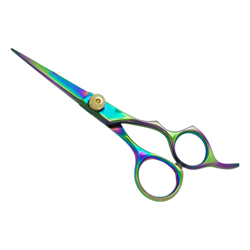 Hi Cut Multi Color Barber Shear And Scissors