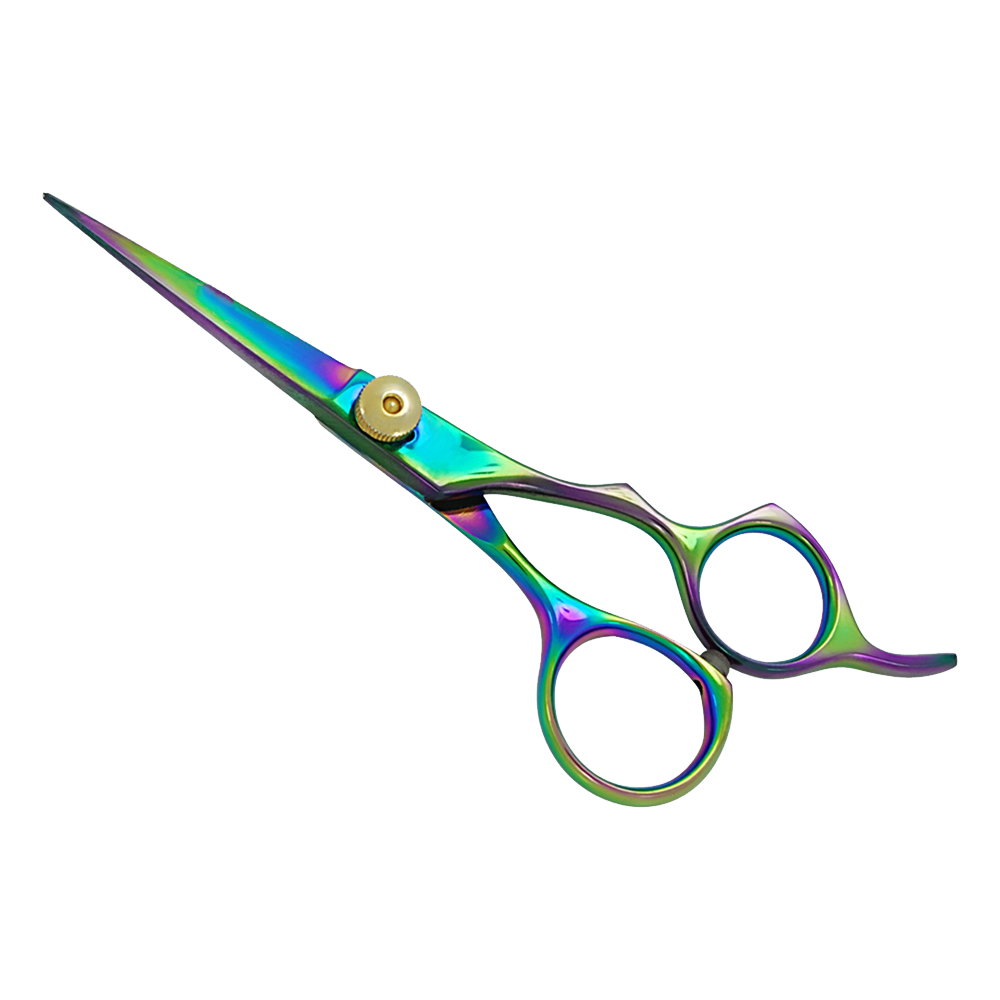 Hi Cut Multi Color Barber Shear And Scissors