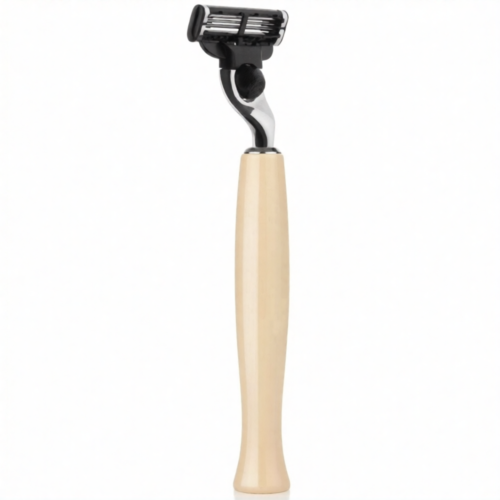 Beige Cartridge Razor