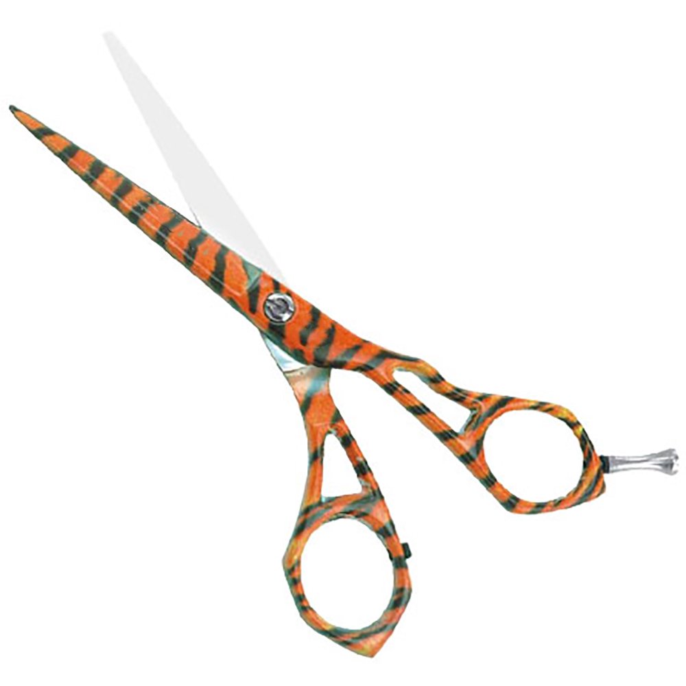 Tiger Design Mustache and Beard Scissor – Professional Facial Hair Grooming Scissors