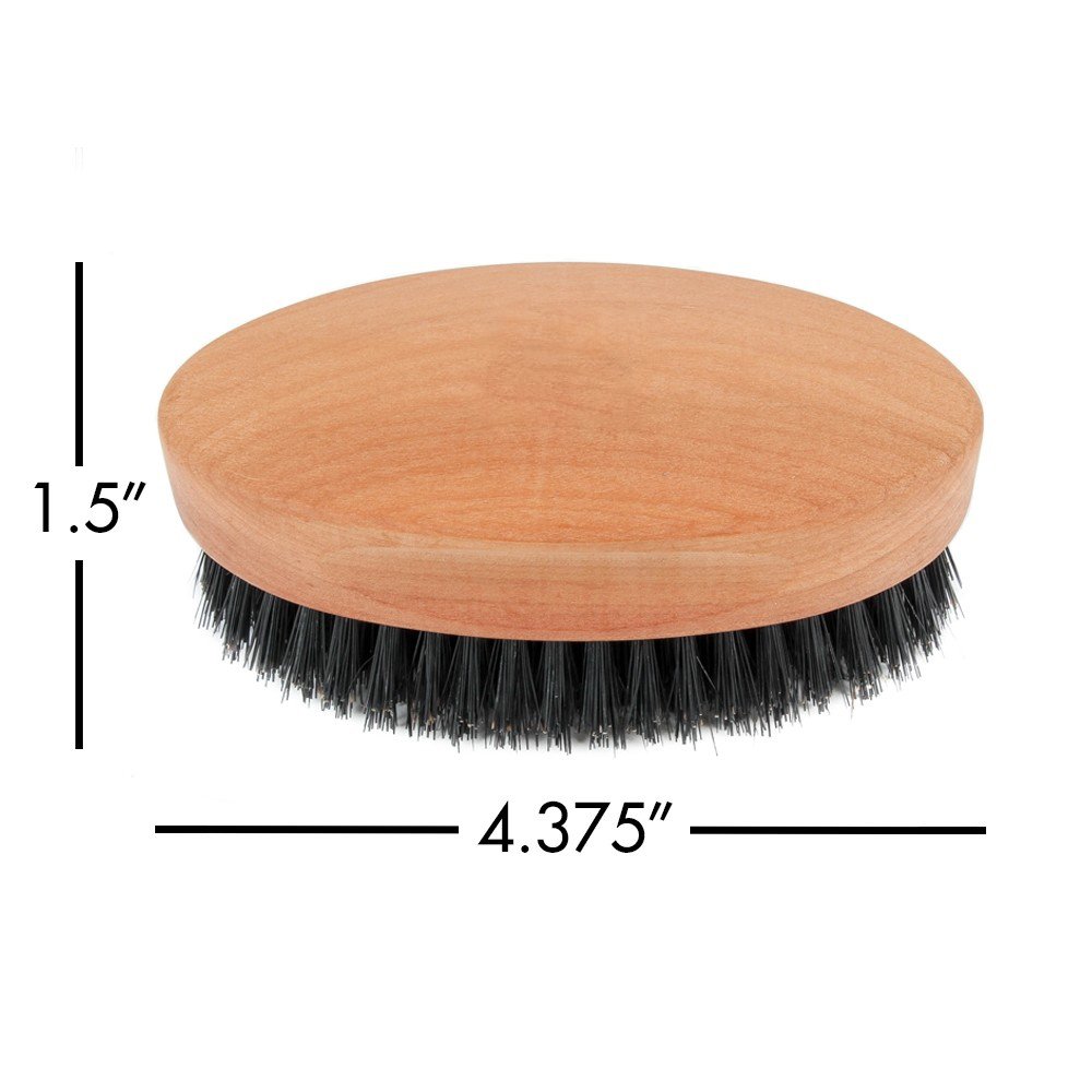 Beard Brush for Men with 100% First Cut Boar Bristles - Image 3