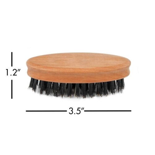 Alternative view of Boar Bristle Beard Brush for Beard & Mustache Shaping