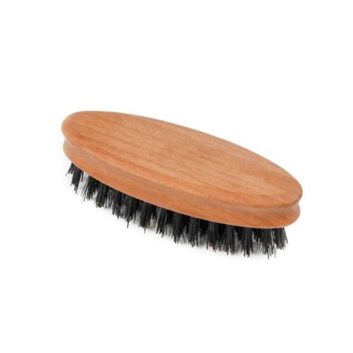 Boar Bristle Beard Brush for Beard & Mustache Shaping – Grooming & Styling Brush